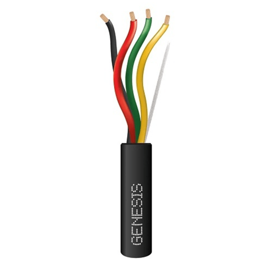 Bobina de Cable de 305m / 4 x 16 AWG / Cable DIRECT BURIAL / Color Negro
