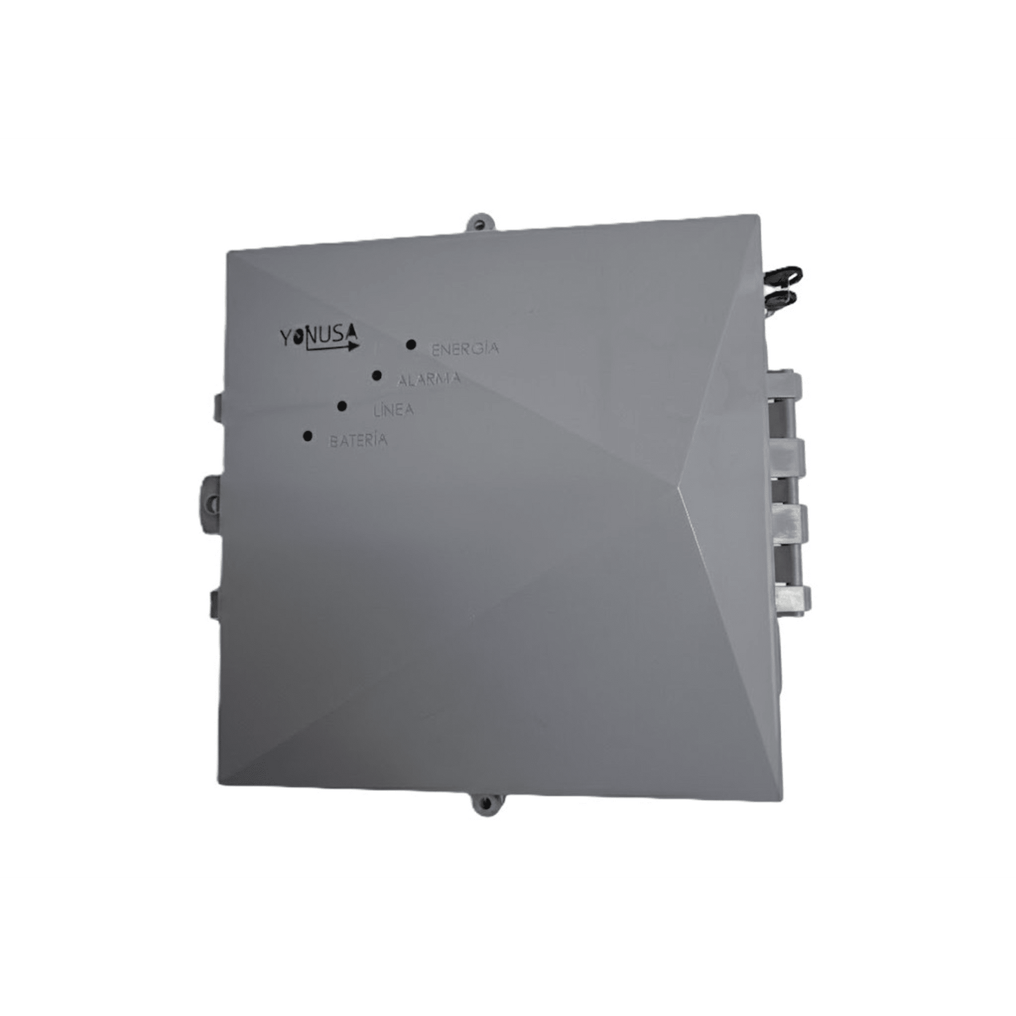 Energizador para Cerco Eléctrico AF-CR / 10,000 Volts / 10,000 Metros Lineales / Alimentación AC 127-220V o Solar / Control Remoto RF 433 MHz / Sistema de Alarma Integrado / Salida Auxiliar 12Vdc 1.5A / Respaldo con Batería Interna 4A