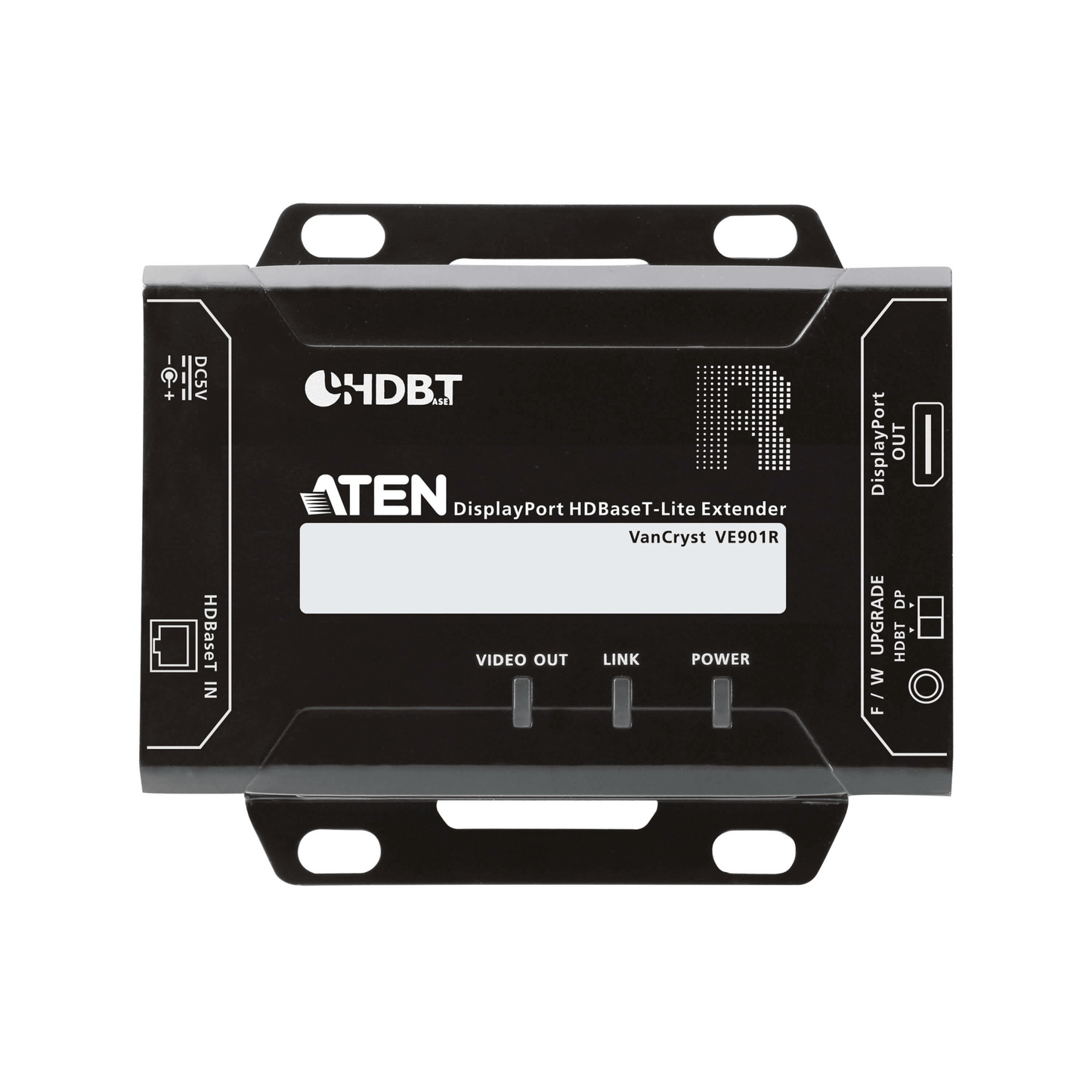 Receptor DisplayPort HDBaseT-Lite | (4K a 40 m; 1080p a 70 m) | (HDBaseT Clase B)