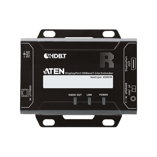 Receptor DisplayPort HDBaseT-Lite | (4K a 40 m; 1080p a 70 m) | (HDBaseT Clase B)