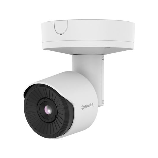 Camara Bullet IP IA 8MP / Zoom Varifocal Motorizado 4.4-9.3mm (2.1x) / Inteligencia Artificial Persona-Vehiculo-Placa / WDR 120dB / IP67 IK10 / WiseIR 40m / PoE