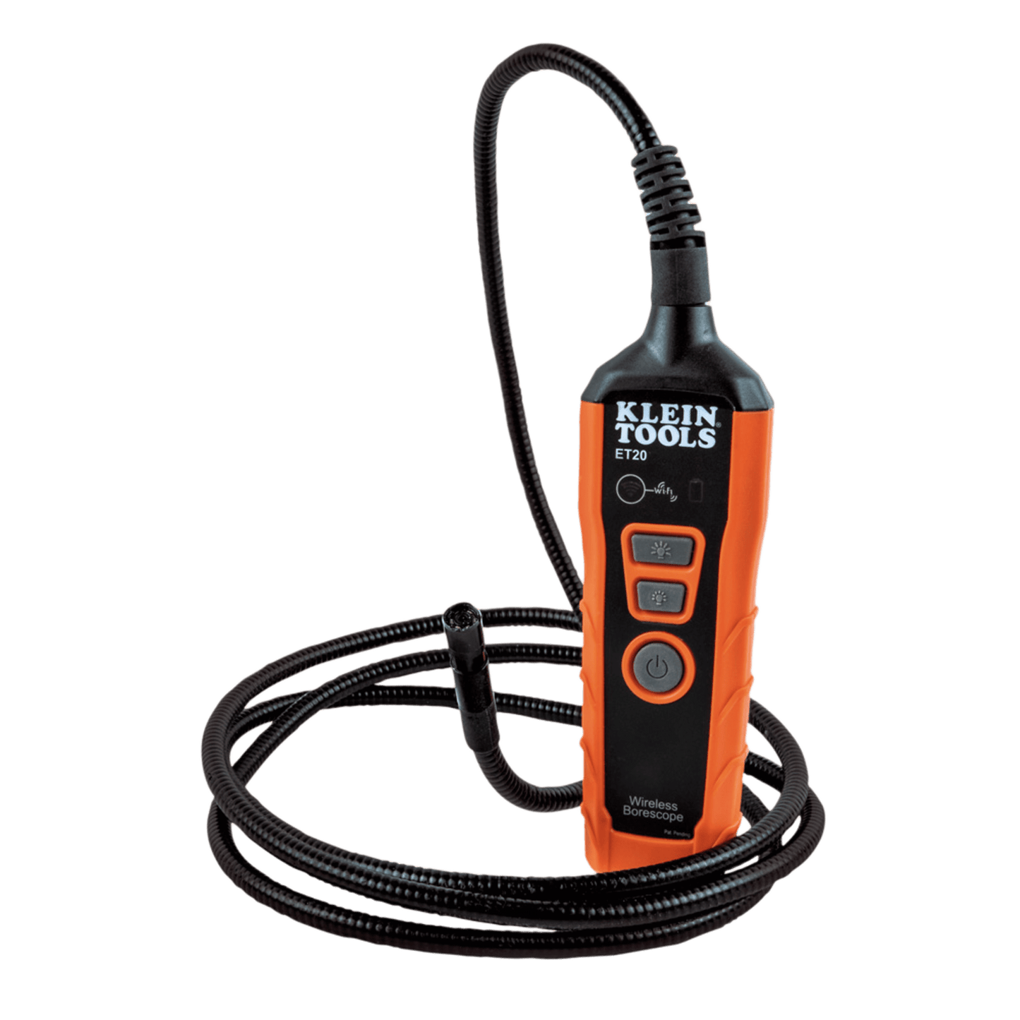 Boroscopio Habilitado por WiFi / Cámara de 9mm / Alcance WiFi 9m / Compatible con Android y iOS / IP67 / 640x480 px / Cuello de Cisne 1.8m / LED Ajustables