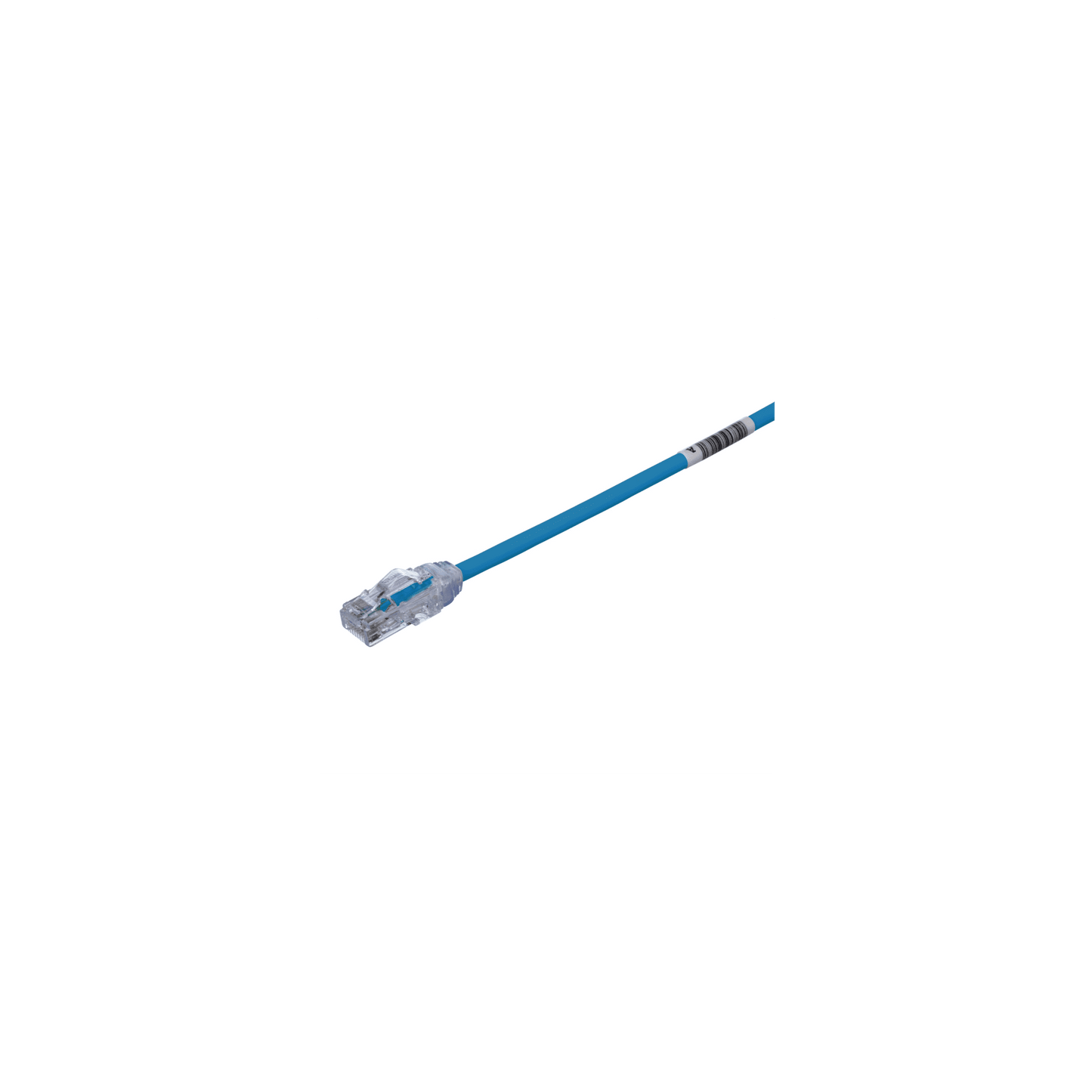 Cable de Parcheo UTP Cat6A, CM/LSZH, Diámetro Reducido (28AWG), Color Negro, 7 ft