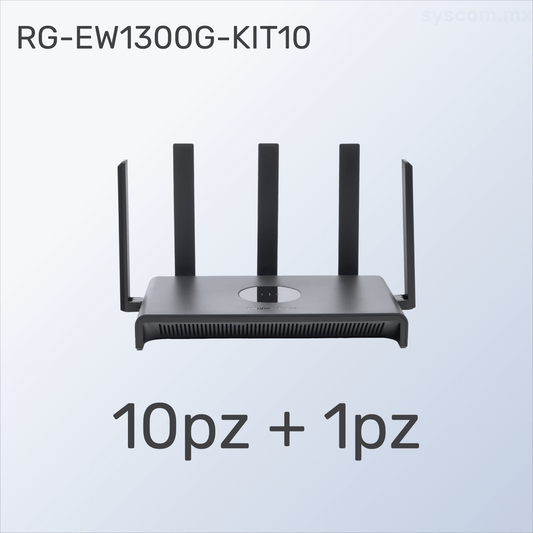 KIT BUEN FIN Router RG-EW1300G, 11 Piezas al Precio de 10