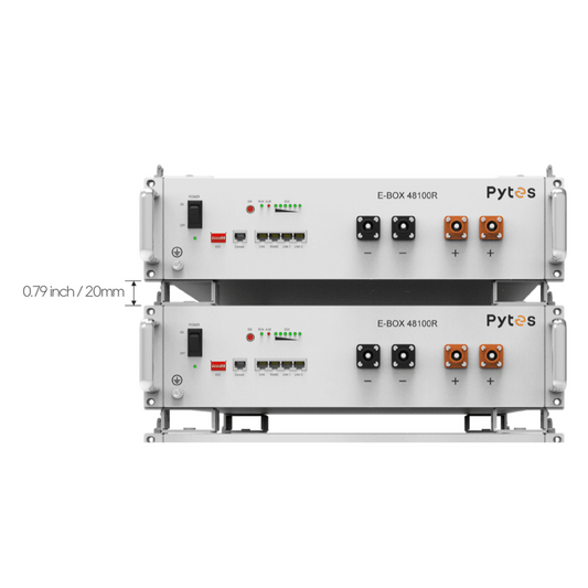 Bracket para  E-BOX-48100R (no incluye batería)