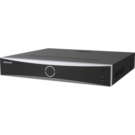 [AcuSeek] NVR 12 Megapixel (4K) / 16 Canales IP / 16 Puertos PoE+ / ACUSENSE / Reconocimiento Facial / POS / 4 Bahías de Disco Duro / HDMI en 4K / Alarmas I/O