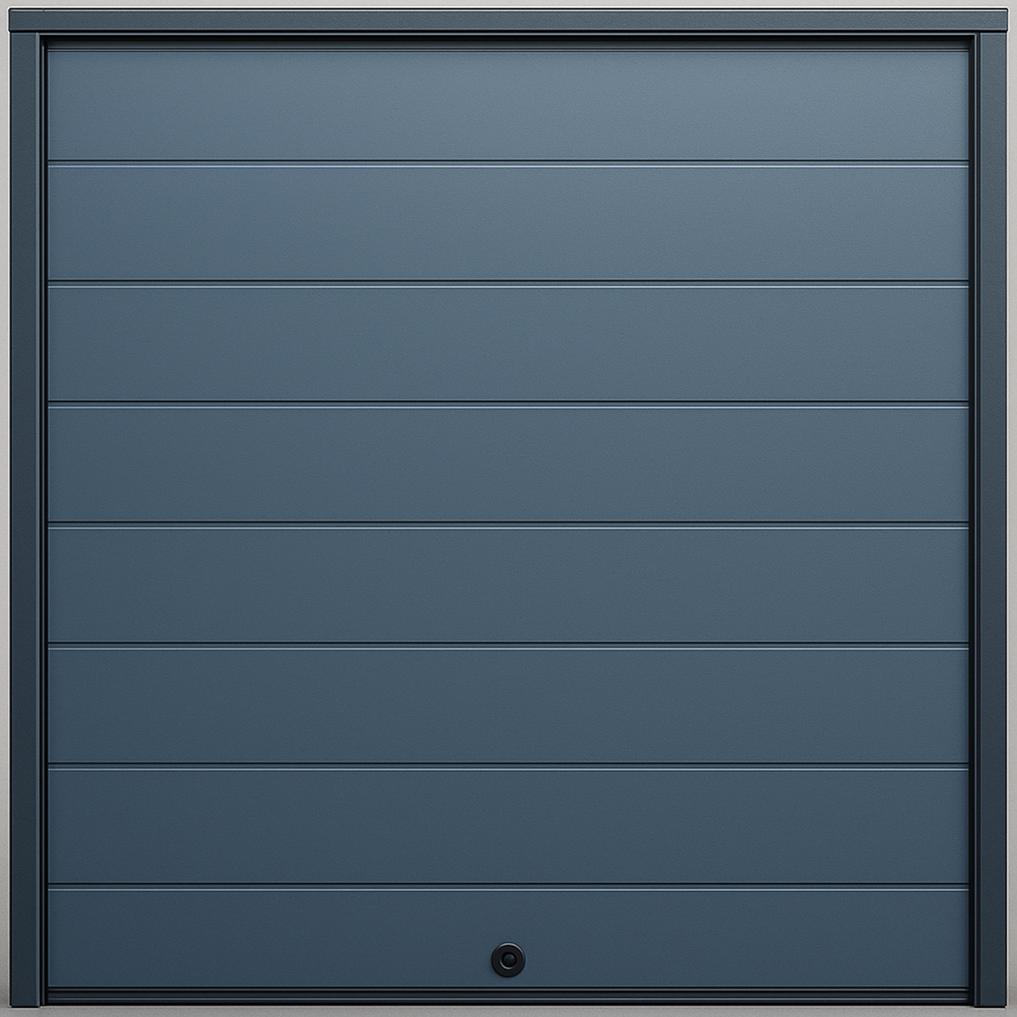 Puerta D / Garage D / Alta Calidad / Linea Central / Color GRIS /  acabdo DELUXE / 8X8 pies / AISLADA / Estilo Americana.