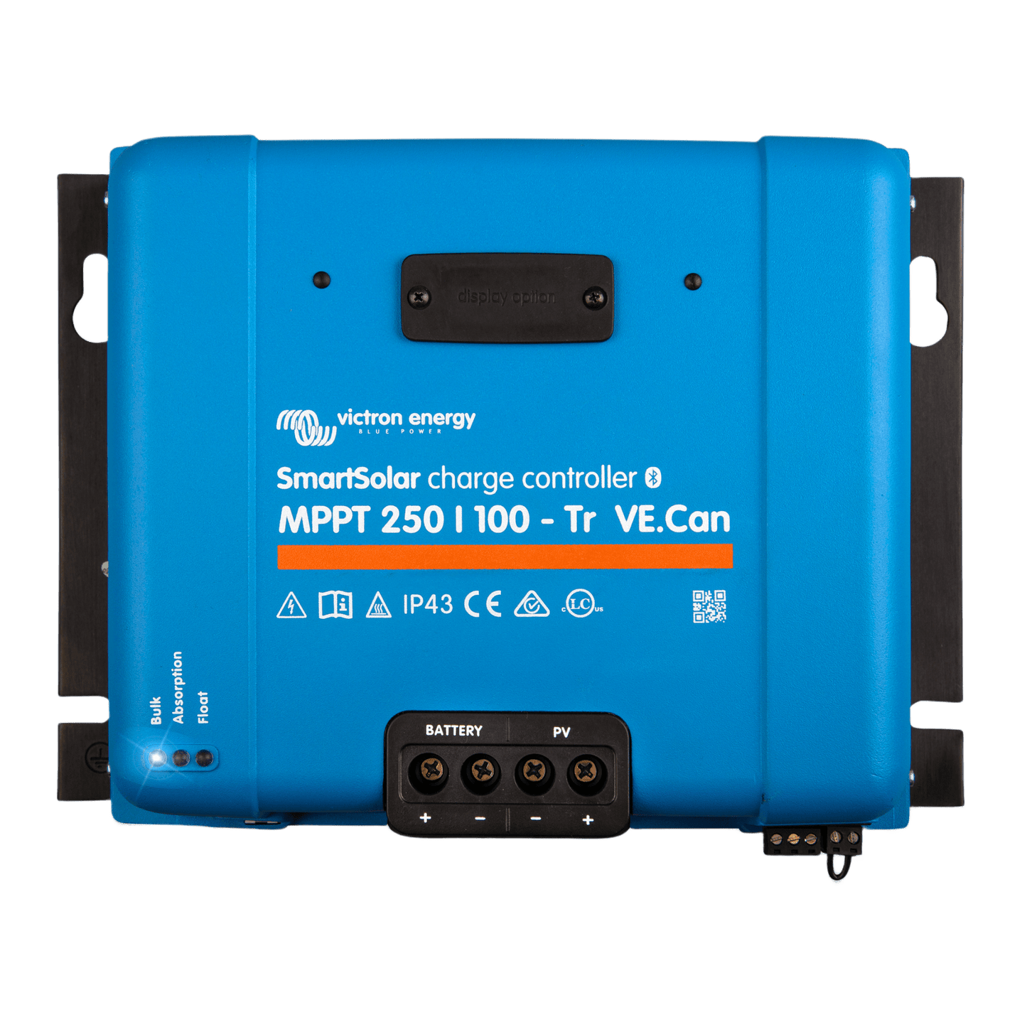 SmartSolar MPPT 250/100-MC4. Controlador Solar MPPT 100A, Voltaje: 48 Vcc. Para uso con Inv. Cargadores Victron