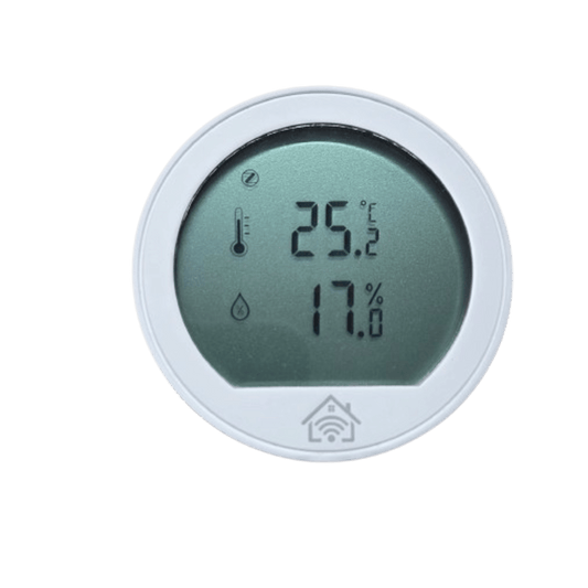 (ZigBee) Sensor de temperatura y humedad con pantalla de consulta, inalambrico ZigBee