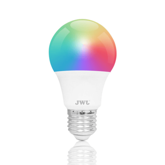 Lámpara LED Omnidireccional Smart / 10W / RGB y Blanco Dimeable / Base E27 / IP20 / Con Control de Aplicación Móvil