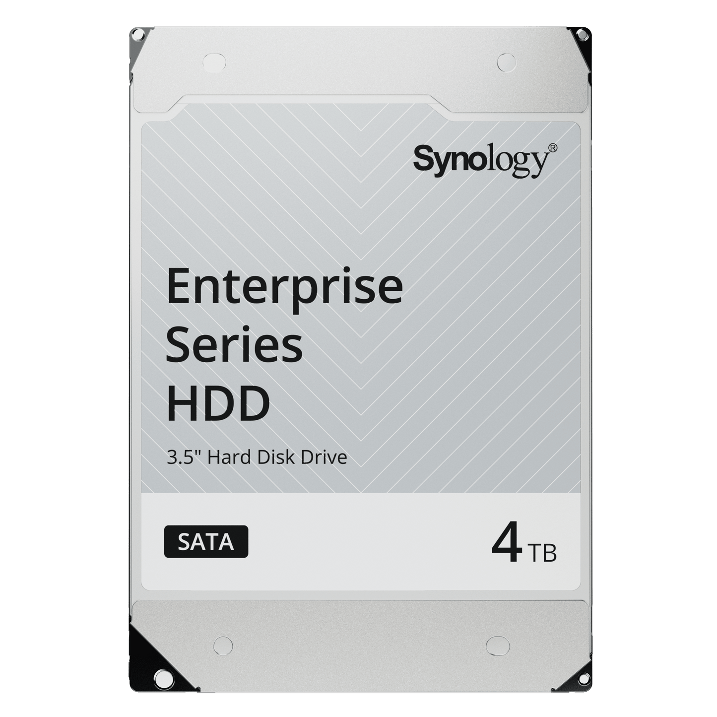 Disco Duro SATA de 3,5" Serie Plus / Capacidad 4TB / Interfaz SATA 6 GB/s / Tecnología CMR / MTBF de 1,2 Millón de Horas / Carga de Trabajo de 180 TB/año / Compatible con Synology DSM