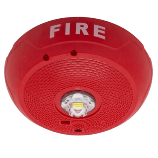 Lámpara LED Estroboscópica, Montaje en Techo, Nivel de Candelas Seleccionable, Color Rojo, Nuevo Diseño Moderno y Elegante y Menor Consumo de Corriente