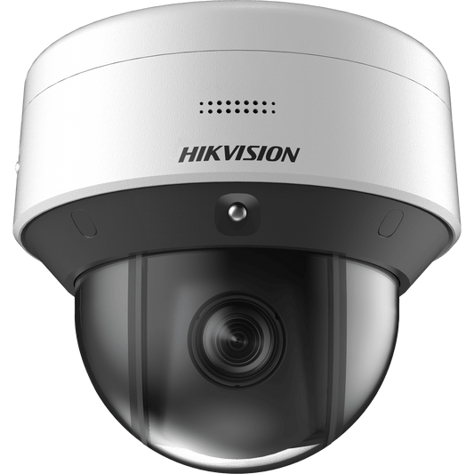 PTZ IP 2 Megapixel / 10X Zoom / 50 mts IR / ACUSENSE / DARKFIGHTER / Captura Facial / Microfono Integrado / Audio de Dos Vias / HLC / EIS / PoE+ / Micro SD / Exterior IP66 / I/O Alarmas / Metal