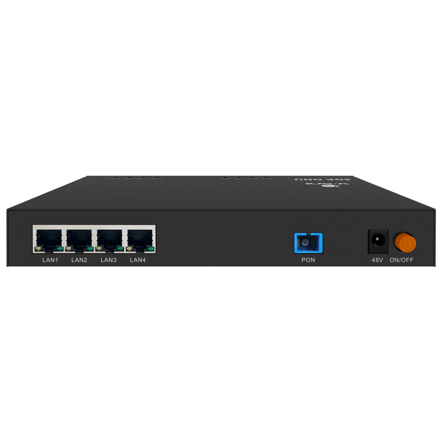 ONU Dual EPON/GPON / 4 Puertos PoE 802.3af/at Gigabit / 1 Puerto SC/UPC