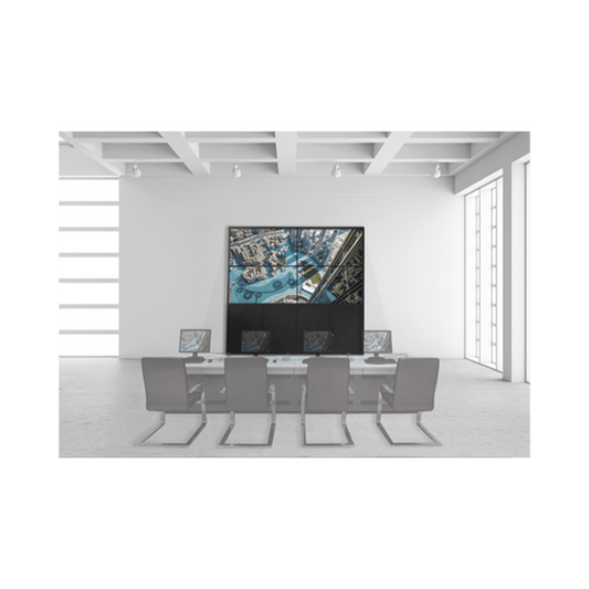 Kit Videowall 2X2 / Incluye 4 Pantallas de 55" / Decoder / Base de Piso / Accesorios de Instalación