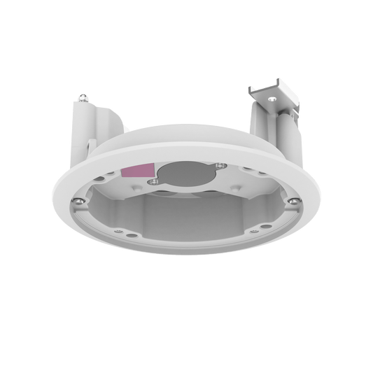 Montaje para instalación dentro de Plafón compatible con domos fijos Hanwha series XNV y PNV.