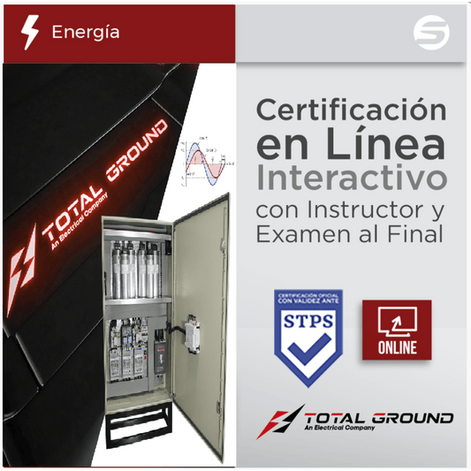 Certificación Virtual en Fundamentos y Proyección para la corrección del factor de potencia (Válida Ante Secretaría del Trabajo)