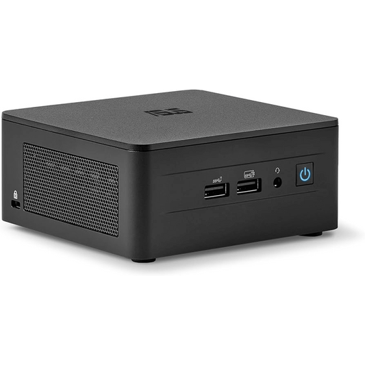 Mini PC ASUS NUC 13 PRO / Procesador Intel Core i7-1360P 13ª Gen / 12 Cores 16 Threads / Gráficos Intel Iris Xe / 4K Quad Display / Wi-Fi 6E + 2.5GbE / Expansión M.2 PCIe Gen4 + SATA / Factor Forma 4x4 Ultracompacto / Operación 2