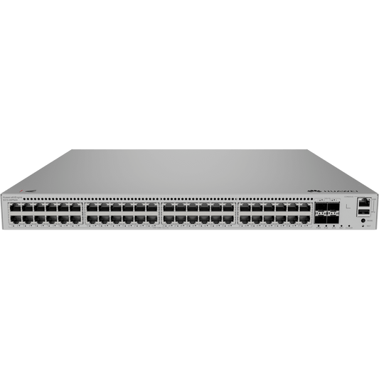 Switch eKit Distribución/Core MultiGigabit PoE+ Capa 3 / 48 puertos PoE+ 2.5 Gbps + 4 SFP+ / iStack / PoE Perpetuo (360 W) / Libre de Licenciamiento