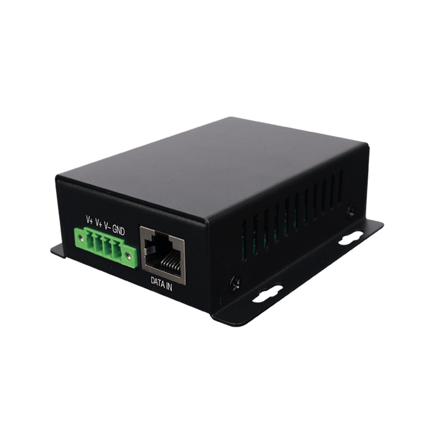 Inyector PoE Industrial / Ideal para Aplicaciones Solares / Entrada 9-32 Vcc / Salida PoE pasivo 24V / Conexión plug and play / Ideales para Enlaces Inalámbricos (Ubiquiti, Cambium, Mimosa, MikroTik)