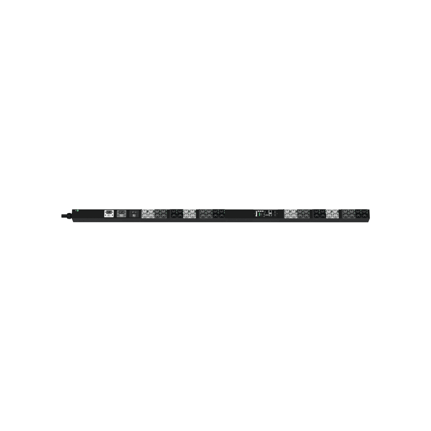 PDU G6 Monitoreable y Switchable (MS) para Distribución de Energía, Enchufe de Entrada NEMA L21-30P, Con 24 Salidas C13/C15 y 24 C13/C15/C19/C21, de Instalación Vertical, 208 Vca, 30 Amp