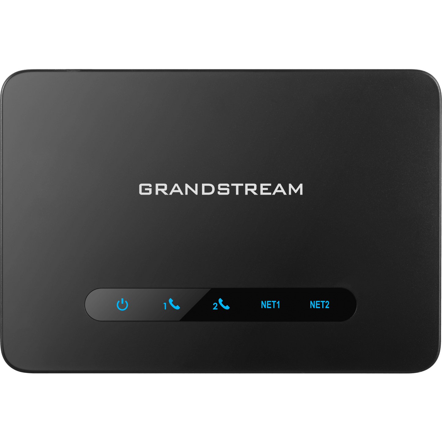 Adaptador de Teléfono Analógico ATA 2 Puertos FXS (Conectar Teléfono Análogo) con Router NAT Gigabit / Compatible SIP / Cifrado AES Reforzado / Calidad de Voz HD / Soporta Fax T.38 / Router NAT Alto Rendimiento