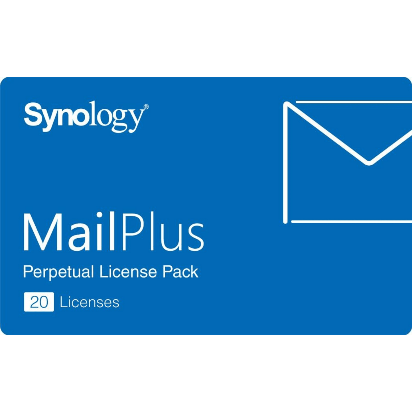 Paquete de Licencias Synology MailPlus | 20 Cuentas de Correo Electrónico Activas | Licencias Permanentes | Compatible con Synology NAS | Alta Disponibilidad | Migración de Licencias.