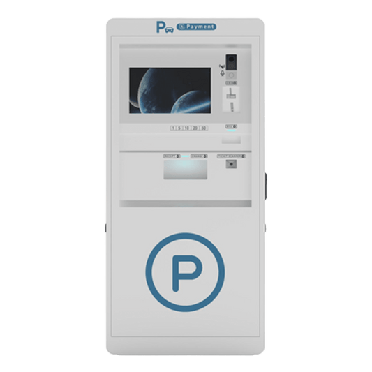 Terminal de Pago Automático / Impresora de Váuchers / Escáner / Lector de Tarjetas sin Contacto / Alimentador de Billetes / Ranura y Cambio de Monedas / Pantalla 18.5 pulgadas / RS-232