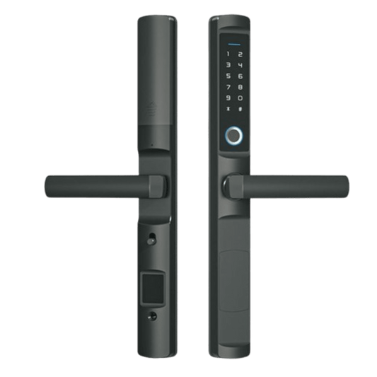 Cerradura inteligente inalámbrica ZigBee. IP65, compatible con pantallas Akubela