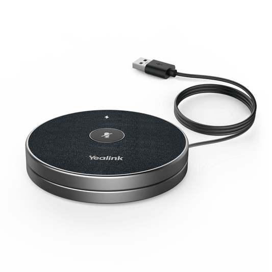 Micrófono de Videoconferencia VCM-36W de Yealink con Tecnología Yealink Full Duplex y Cancelación de Eco/Acústica