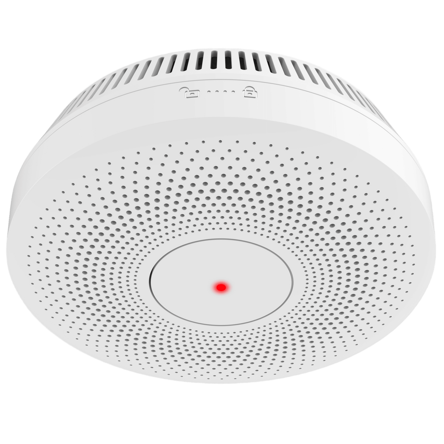 Detector de Humo Interlink / Doble Tecnología de Sensor de Luz / Alarma Auditiva 85dB / Batería de Litio 10 Años / Autoverificación / Control Remoto Inalámbrico / Interconectable 30 Dispositivos