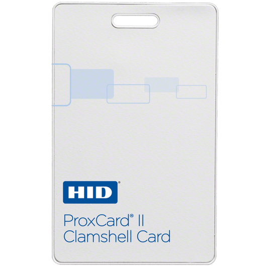 Tarjeta de Proximidad Acabado Matte ProxCard II HID Clamshell (Gruesa) / Garantía de por Vida/ (1326) / Diseño personalizado