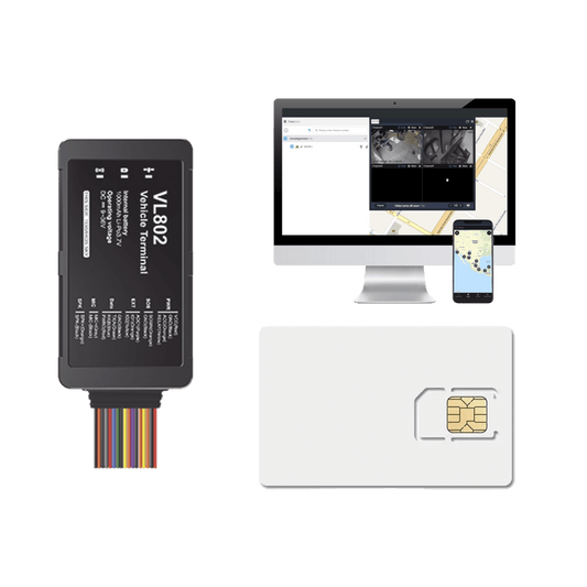 Localizador vehicular 4G Boton de Emergencia y Relevador incluidos