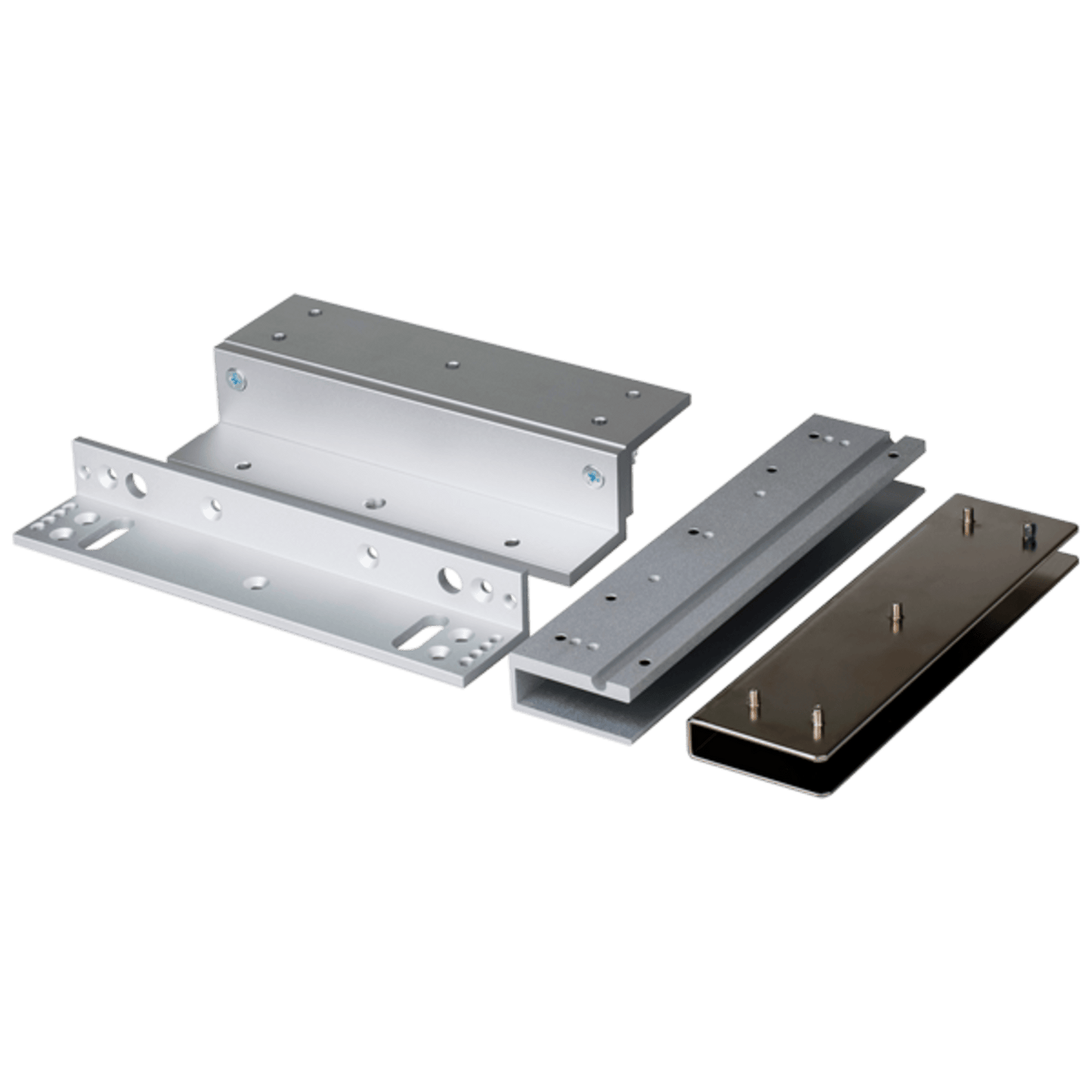 Montaje para Puerta de Vidrio / Compatible con Chapa E941SA300RQ / Tipo "U" / Secolarm