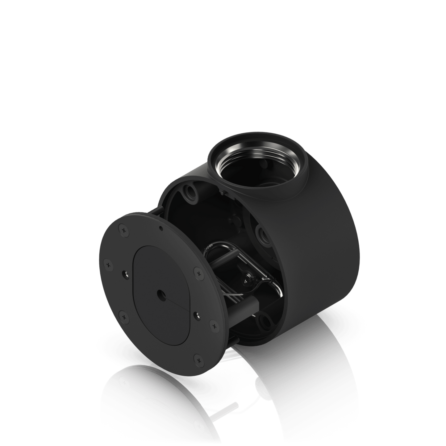 Camera Compact Junction Box – Caja de Conexiones Antimanipulación para Cámaras Compactas Dome y Turret Color Negro