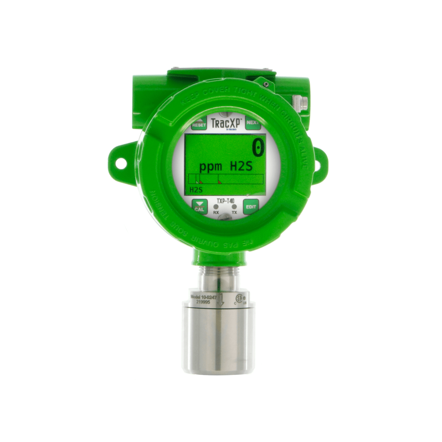 Monitor de Gas de un Sensor| Aluminio  | Incluye Tarjeta Relevadora | Clase 1 Div 2 | No Incluye Detectores