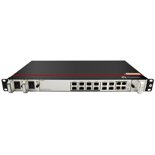 OLT GPON OptiXAccess 8 Puertos con Módulos C+, 4 Puertos Uplink (10GE/GE), Hasta 1024 ONTs, 2 Fuentes de Alimentación AC, 1 UR