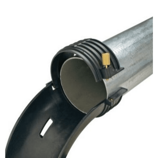 Conducto tipo cascada Tak-Ty™, 4 in, negro