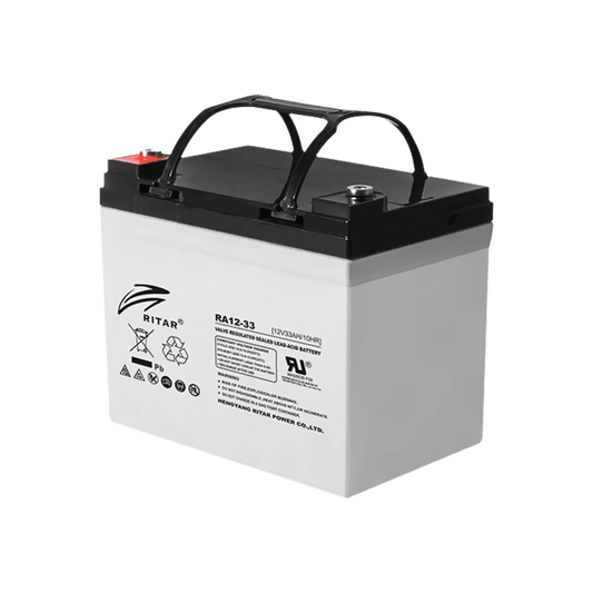 Batería 12Vcc 33Ah para UPS Trifásico Cyberpower