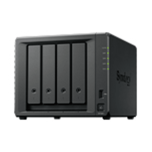 NAS Dispositivo de Protección de Datos Synology ActiveProtect DP340 | 14.5 TB de Capacidad de Copia de Seguridad | RAID 5 con 4 HDD de 8 TB | RAID 1 con 2 SSD de 400 GB | Puerto RJ-45 de 10 GbE | Protección contra Ransomware | Inmutabilidad
