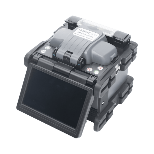 Fusionadora de Fibra Óptica para Fibra Óptica Ribbon Multimodo y Monomodo / Alineación por Núcleo / Fusión de hasta 12 hilos a la vez / Capacitación básica virtual gratuita