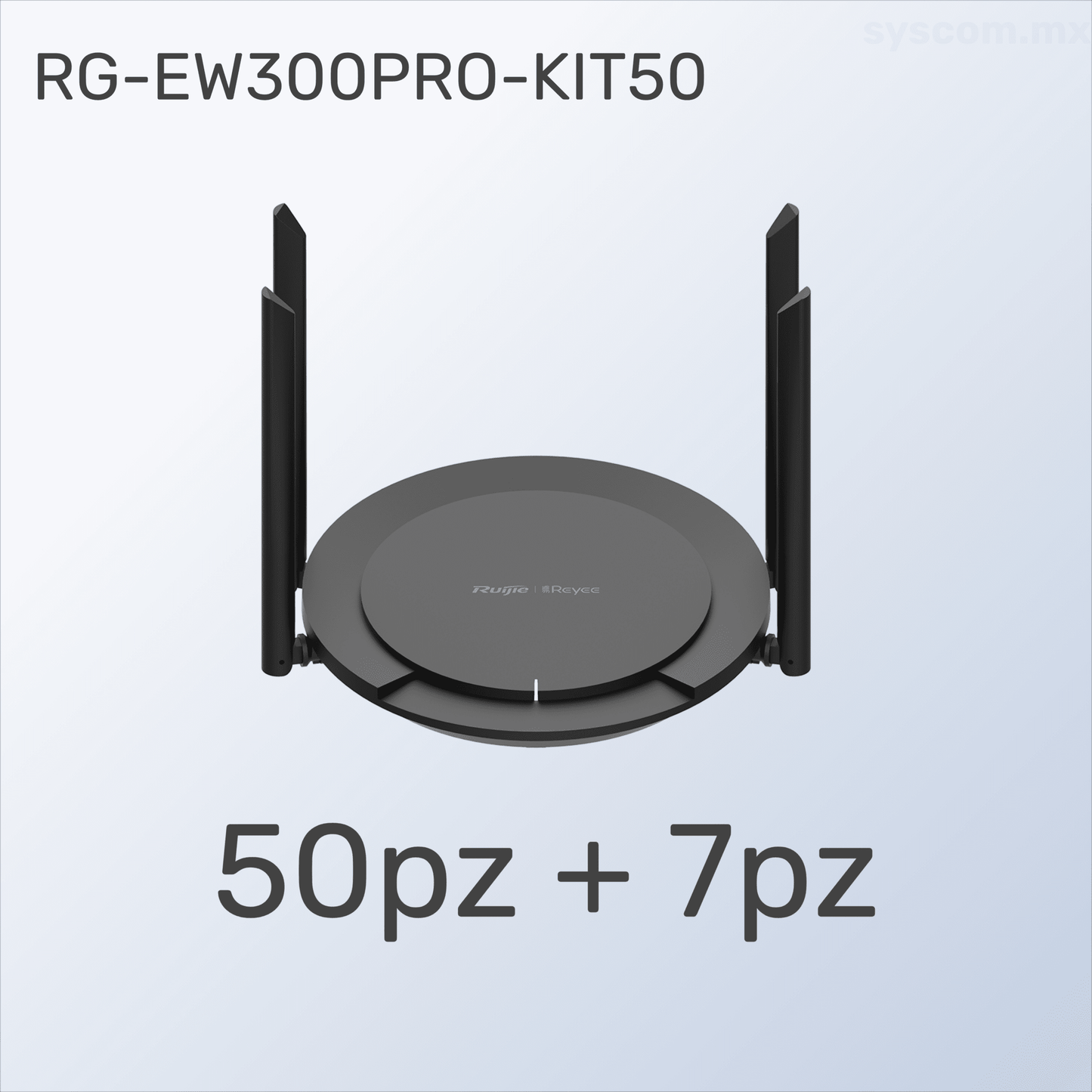 KIT BUEN FIN Router RG-EW300PRO, 57 Piezas al Precio de 50