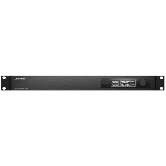 Procesador de Audio Digital Para Conferencias | Controlspace | 12 Entradas Análogas | 8 Salidas Análogas | 64x64 Dante | Display OLED Frontal