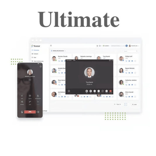 Extensión anual de usuario para conmutador en nube Yeastar Ultimate Edition