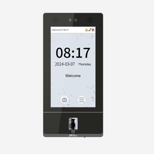 Terminal de Reconocimiento Facial SenseFace 7 Series / Verificación Multifactor / Gestión de Acceso Remoto / Integración con ZKBioAccess