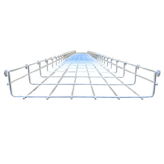 Charola Tipo Malla Línea MallaFils® 300x54 mm para hasta 232 Cables Cat6 / Uso Interior con Acabado EZ / Tramo 3 m