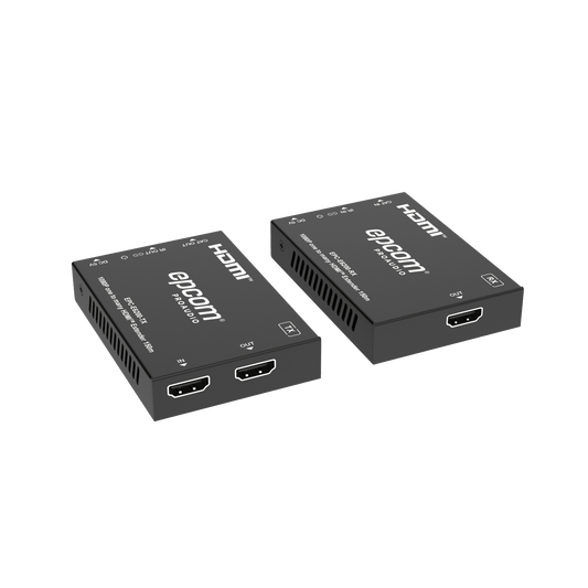 Extensor HDMI™ Sobre IP | Codificador Y Decodificador | 150m Por Cable CAT6 | Compatible Con Red Gigabit | Video Full HD | Compresión EZCast | Control IR Unidireccional