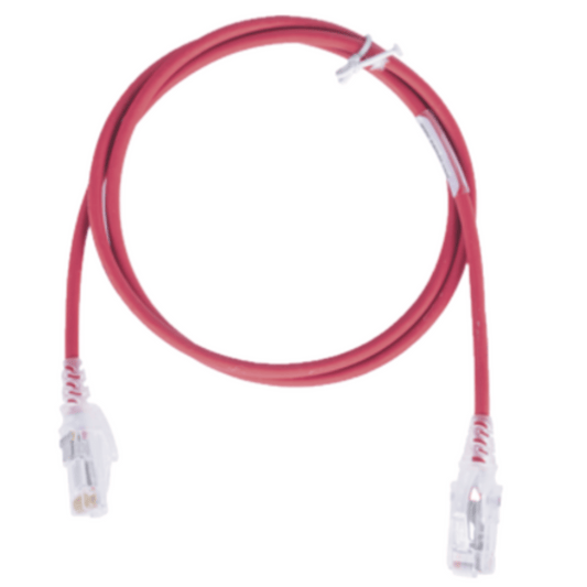 PATCH CORD RJ45 6 UTP T568A/B CM/LSOH1 ROJO 7F 28AWG