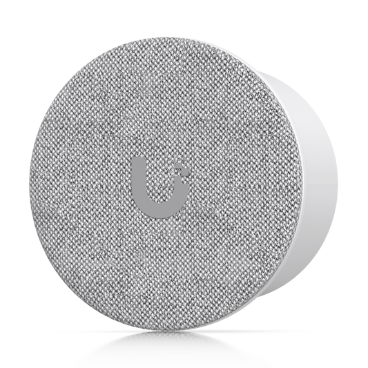 Módulo de Audio UniFi AI Theta Audio, Micrófono y Altavoz Integrados, Audio Bidireccional, Soporte para Techo y Pared, Aleación de Aluminio y Policarbonato, USB Tipo C