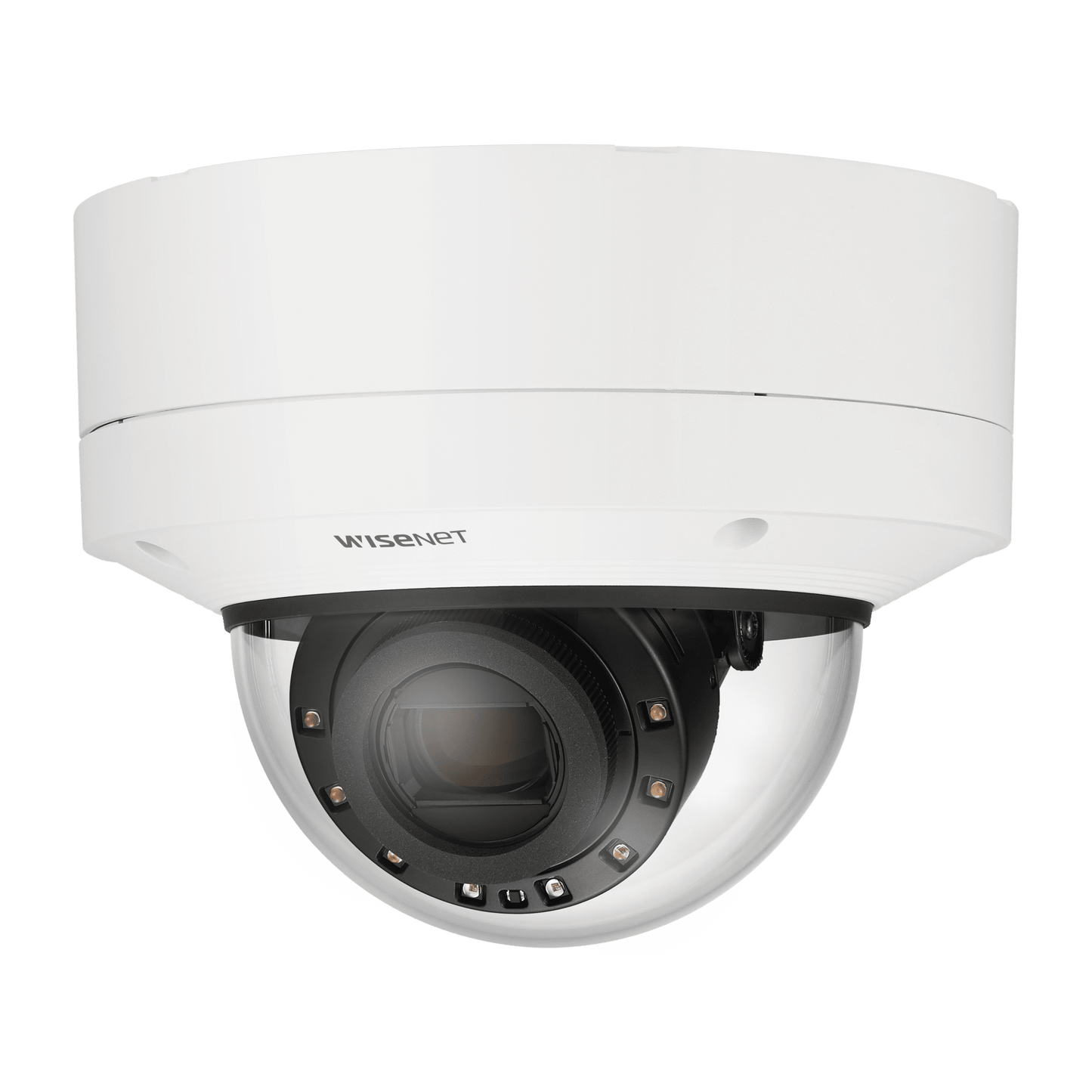 Cámara IP Tipo Domo Antivandálico con inteligencia artificial 2MP Lente Varifocal 5.2 - 62.4 MM IR 70M/ H.265/ H.264/WDR 150DB/ HLC/ Doble SD CARD/ 12VDC/24VAC/POE, IP67, IK10